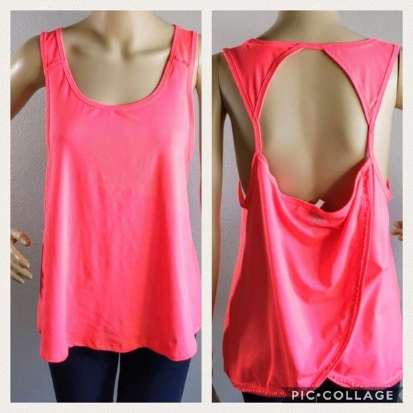 American Eagle Outfitters Tops - American Eagle Outfitters Workout Pink Tank Top XL